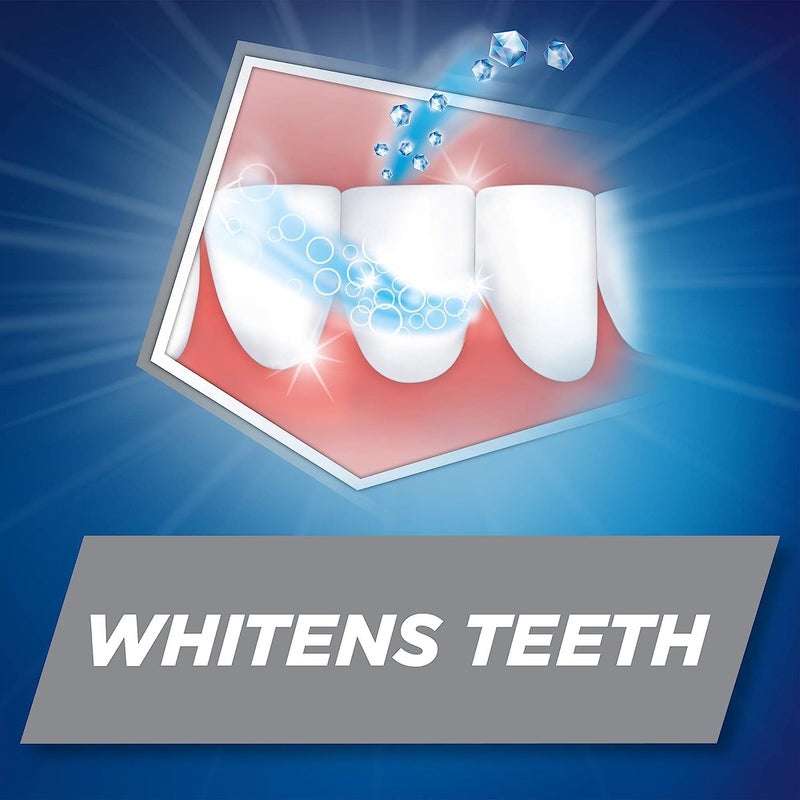 Aquafresh معجون أسنان أكوافريش إكستريم كلين لتبييض الأسنان مع فلوريد لحماية التجاويف، عبوة من 6 أنابيب 5.6 أونصة لكل منها - Image 3
